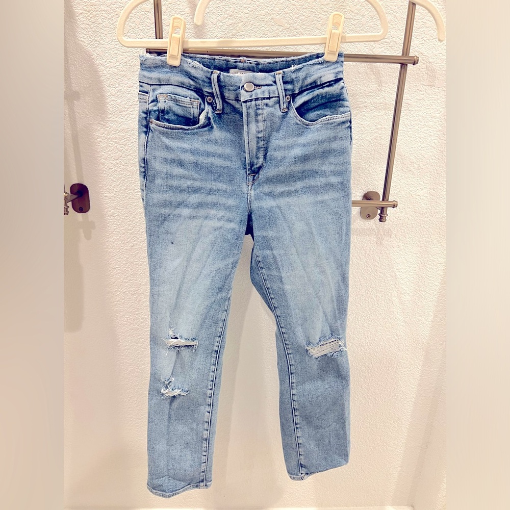 Good American straight jeans - ankle size 6